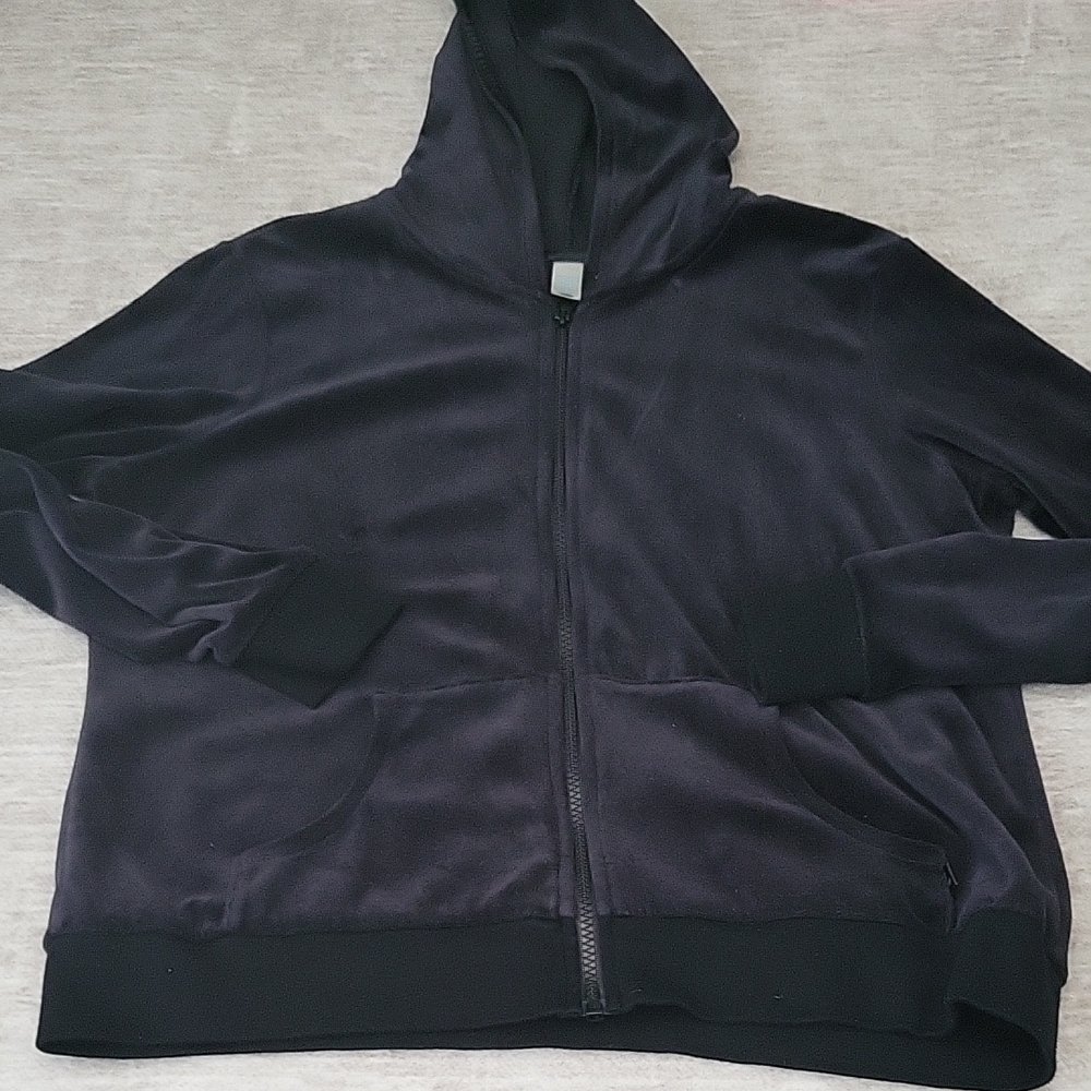 Old Navy Black Velour Set - Picture 3 of 4